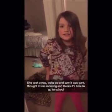 Mom Pranks Daughter By Making Her Think It's 6 AM, Not PM