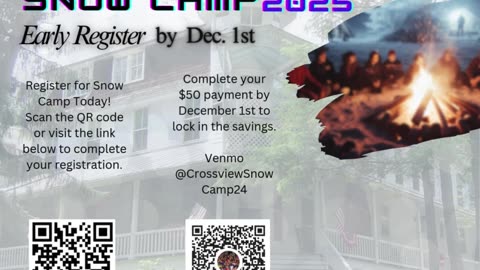 Snow Camp 2025: Register Now for an Unforgettable Faith-Filled Adventure!