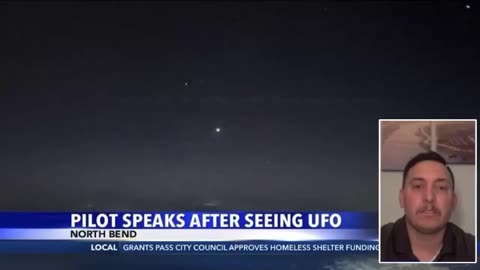 Pilots in Oregon are reporting mysterious lights in the sky, moving at extreme speeds