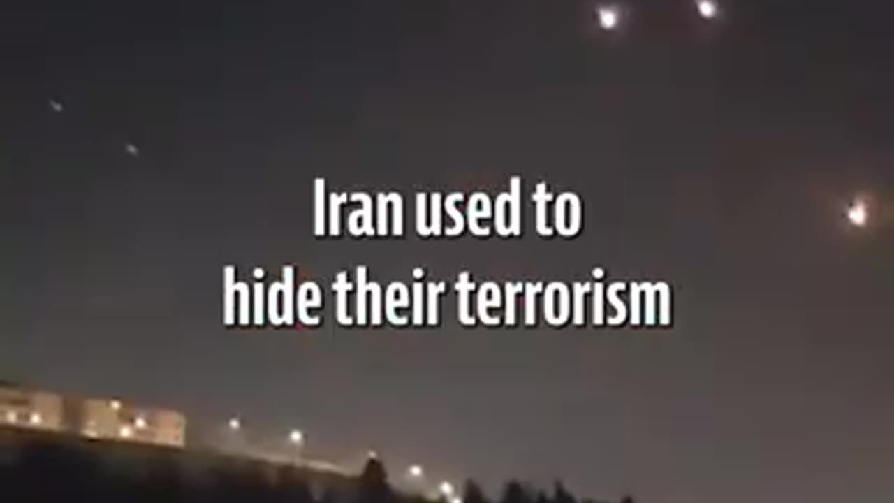 Iran launched UAVs from within its territory toward Israel