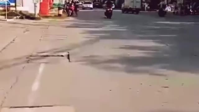 Waiting on the bus Philippines