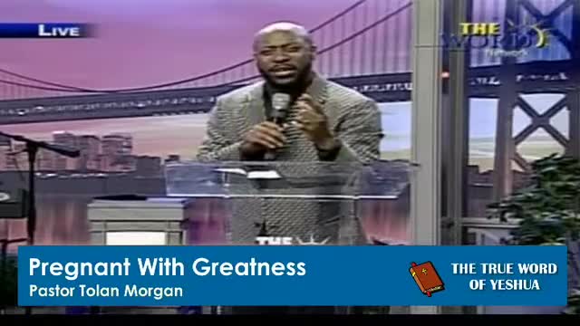 Pastor Tolan Morgan, Pregnant With Greatness