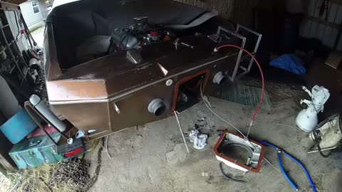 1973 Sidewinder jet boat restoration, part 2