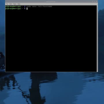Rename your Raspberry Pi