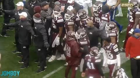 Mississippi State and Tulsa Brawl after Bowl Game, a breakdown