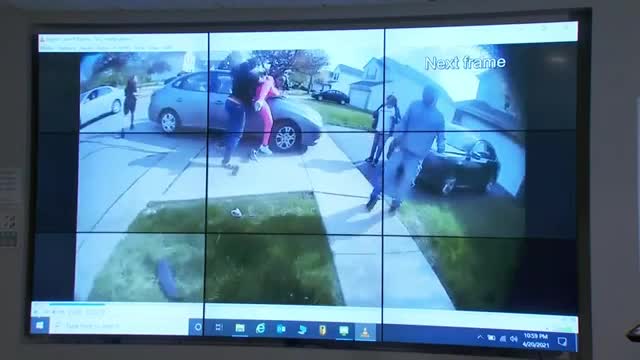 Columbus Police show body cam footage of officer shooting, killing teen girl