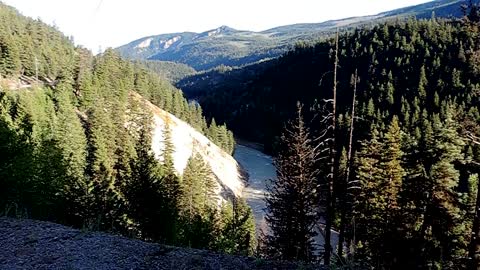 Kettle Valley Trail Washout Tulameen BC