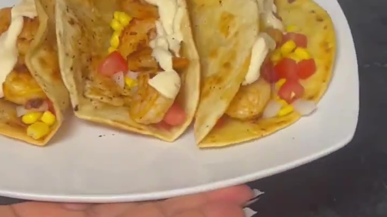 Best Shrimp Tacos Recipe #shorts