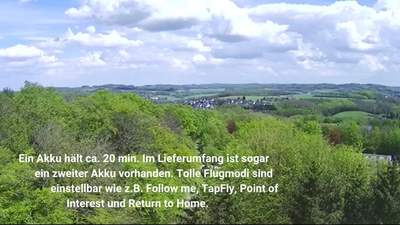 Holy Stone HS720E GPS Drohne mit 4K EIS UHD Kamera,Quadrocopter ferngesteuert mit 2 Akkus Lange