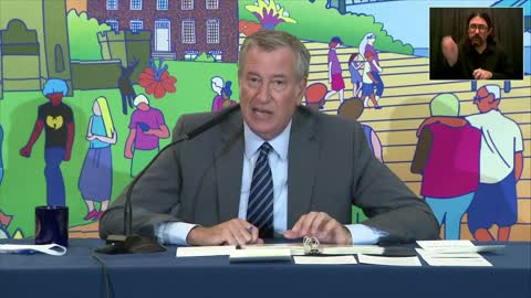 De Blasio announces NYC school vaccine mandate, no testing option