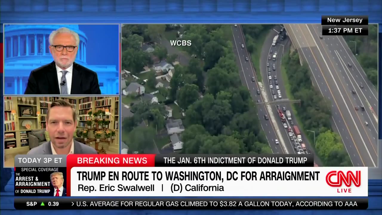 Eric Swalwell says "our only shot" in the coming elections is if Republicans "unite with Democrats"