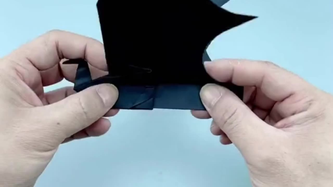 how to make bat from paper