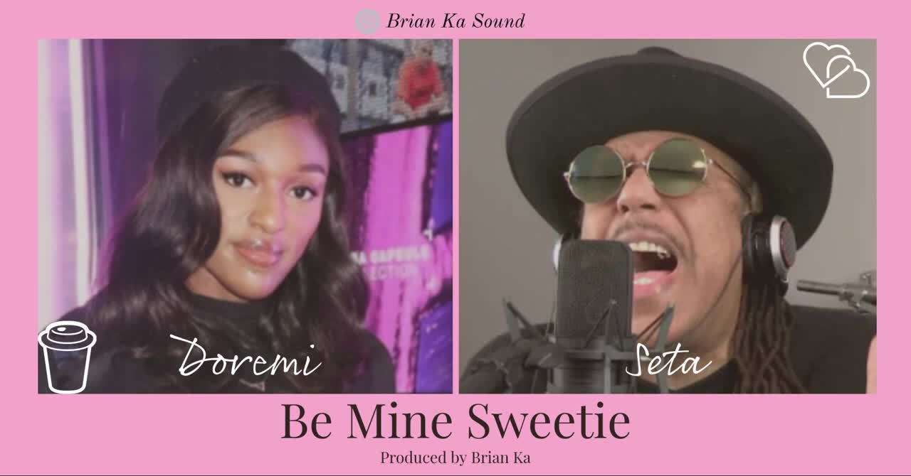 Seta & Doremi - 'Be Mine Sweetie' Produced by Brian Ka 432 Hz Music For Targeted Individuals