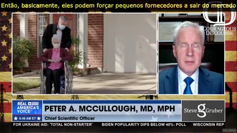 Dr. McCullough no programa Real America's Voice Steve Gruber: Prepare - se para a próxima pandemia