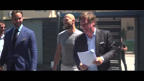 Andrew Tate and Tucker carlson