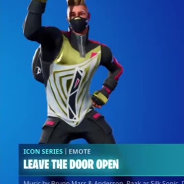 Leave The Door Open: last seen…