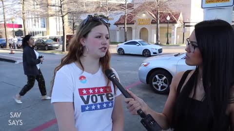 "Do people paying $5 for gas in a blue city want Trump or Biden as President?"