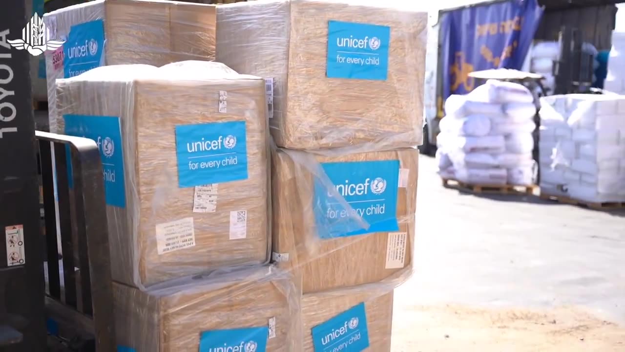 Israel, working with WHO and UNICEF