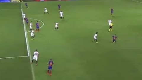 Neymar First goal FC Barcelona in 2016/2017