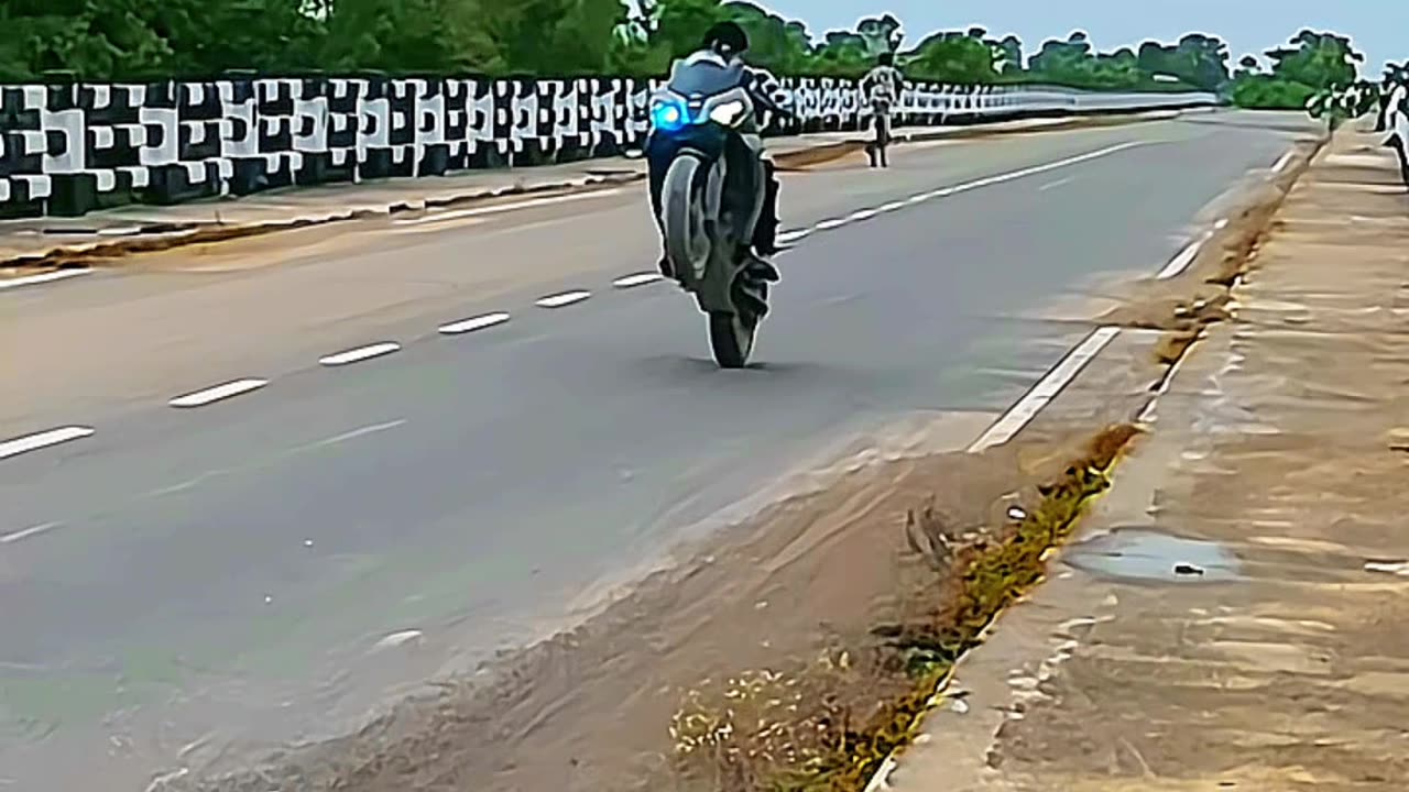 Wheelie Bike Stunt