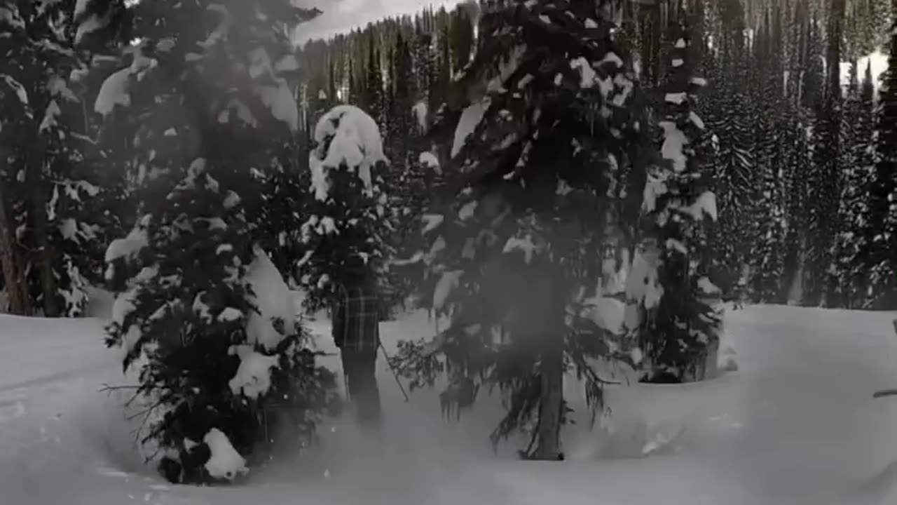 Skiing Brundage w/ a Snow on the Lense -_-