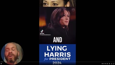 A.I. Vid for the win - showing the truth on Kamala Harris with real clips mixed in