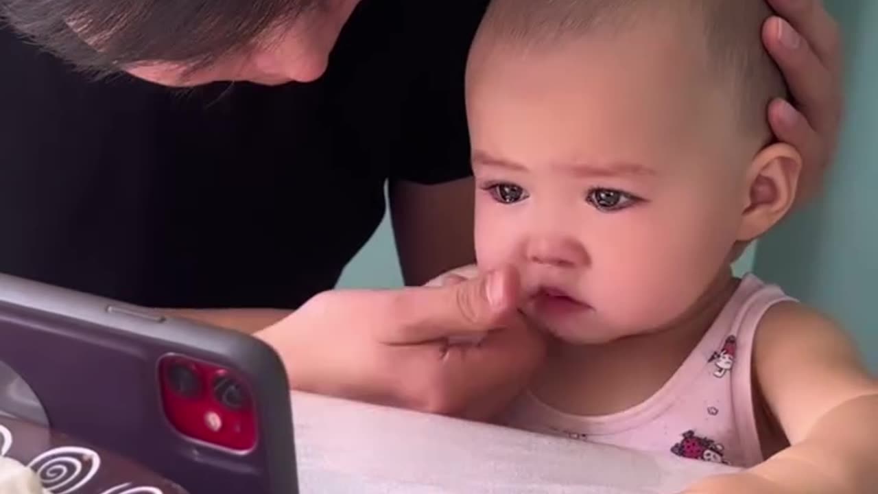 This girl started crying after seeing the hard work of cats