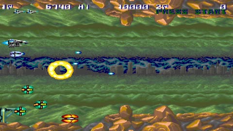 Thunder Cross #retrogaming #arcadegame #nedeulers #thundercross