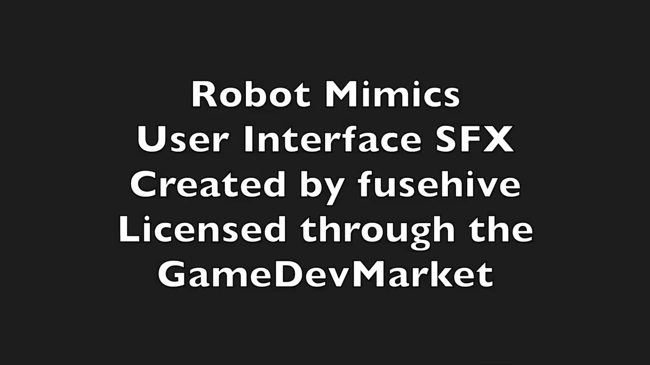 Robot Mimics Interface SFX
