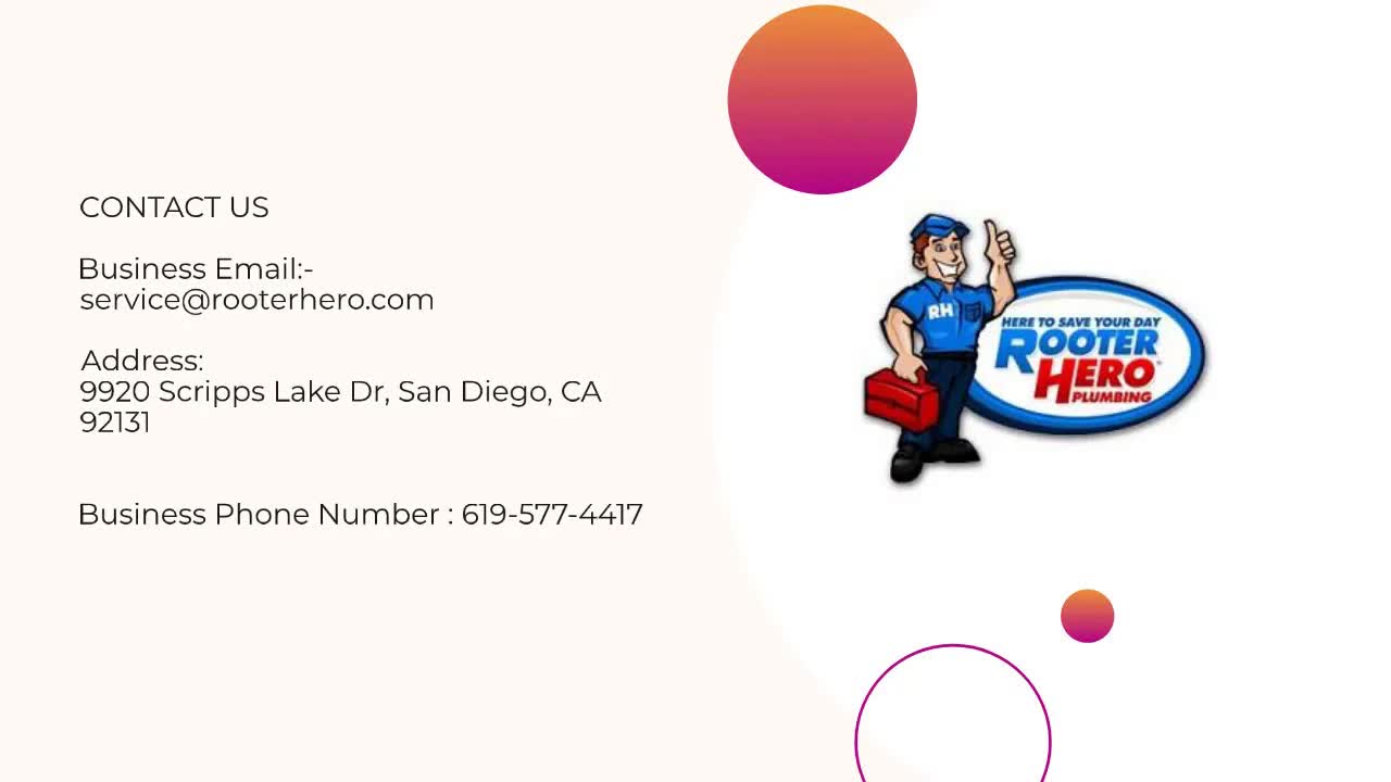 The Expert Plumbing Service in San Diego- Rooter Hero Plumbing of San Diego