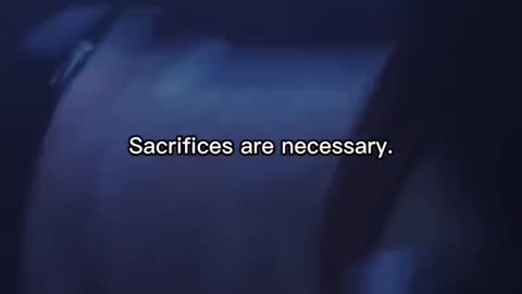 What Are You Ready To Sacrifice?