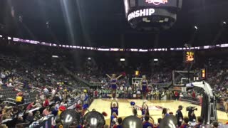 KU Cheerleaders @ Big 12 Championship