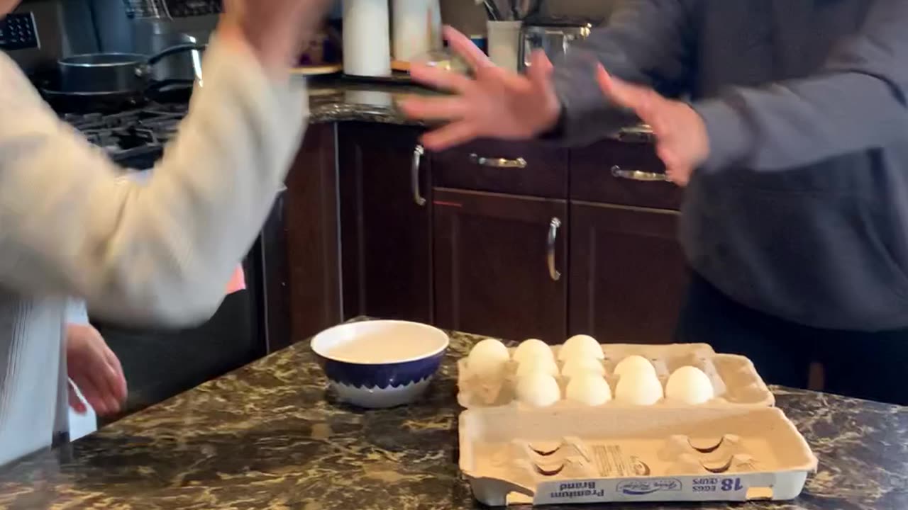 Grandma Retaliates Against Egg Cracking Prank