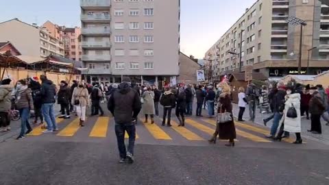 Manifestation Annecy le 18 12 2021