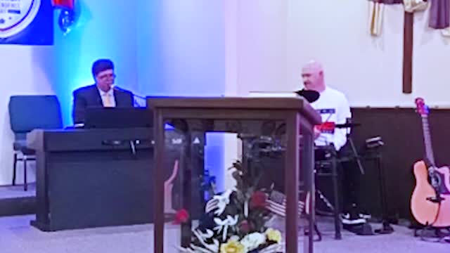 Pastor Shane Vaughn Sings "Sheltered Safe In The Arms of God" 10/17/21