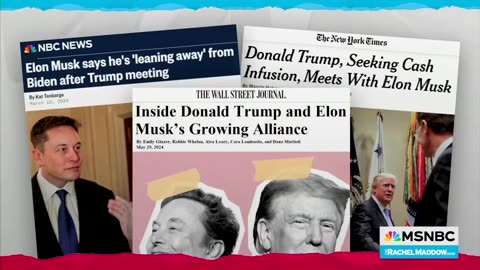 Rachel Maddow Loses It Over Elon Musk