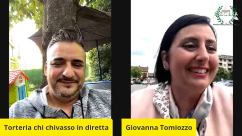Gaetano Vilno intervista Rosanna della torteria di Chivasso