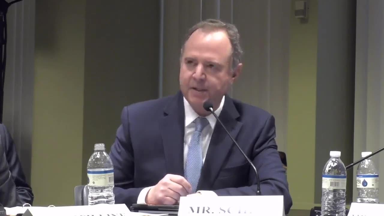 Protestor Roasts "Scumbag" Adam Schiff In Hilarious Clip