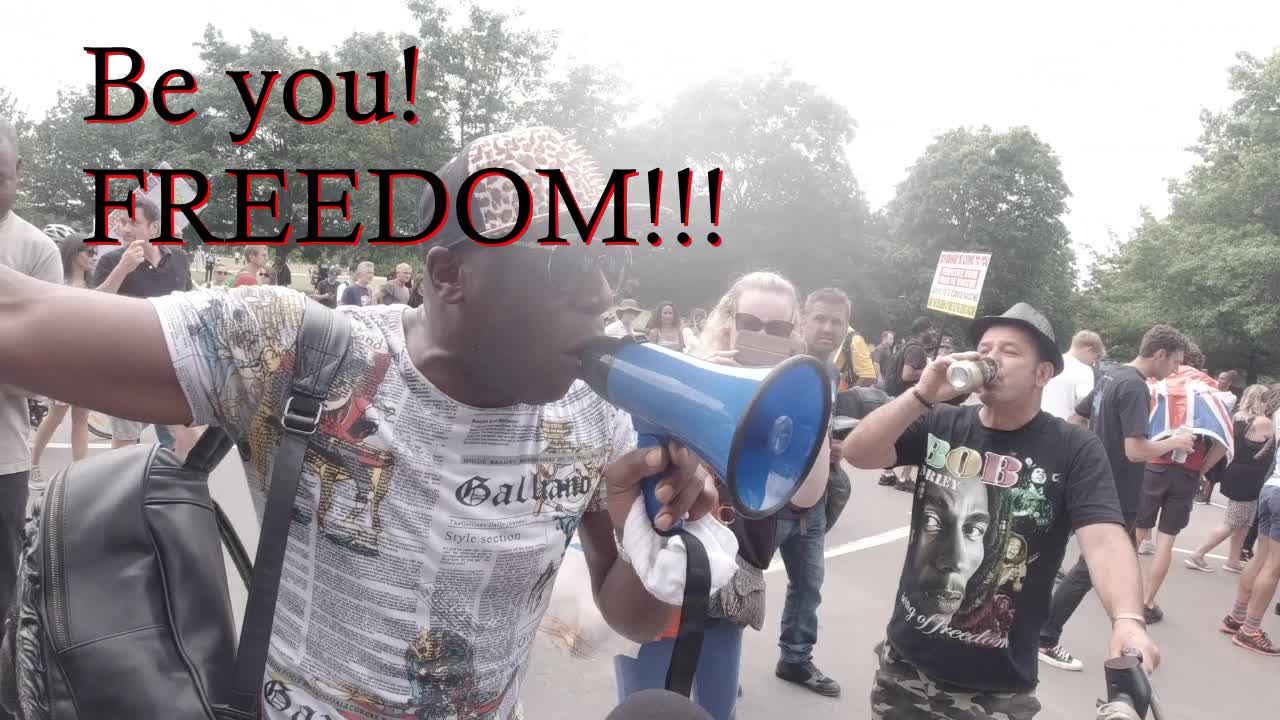 2021 June 26th London protest.biggest 4 .