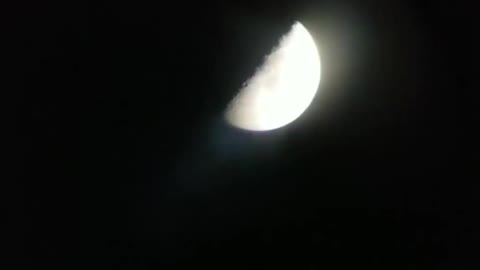 View of the Moon from my telescope