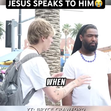 He Started Crying When Jesus Encountered Him🥹 #viral #shorts
