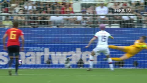 Megan Rapinoe – Player of the Match – Spain v USA