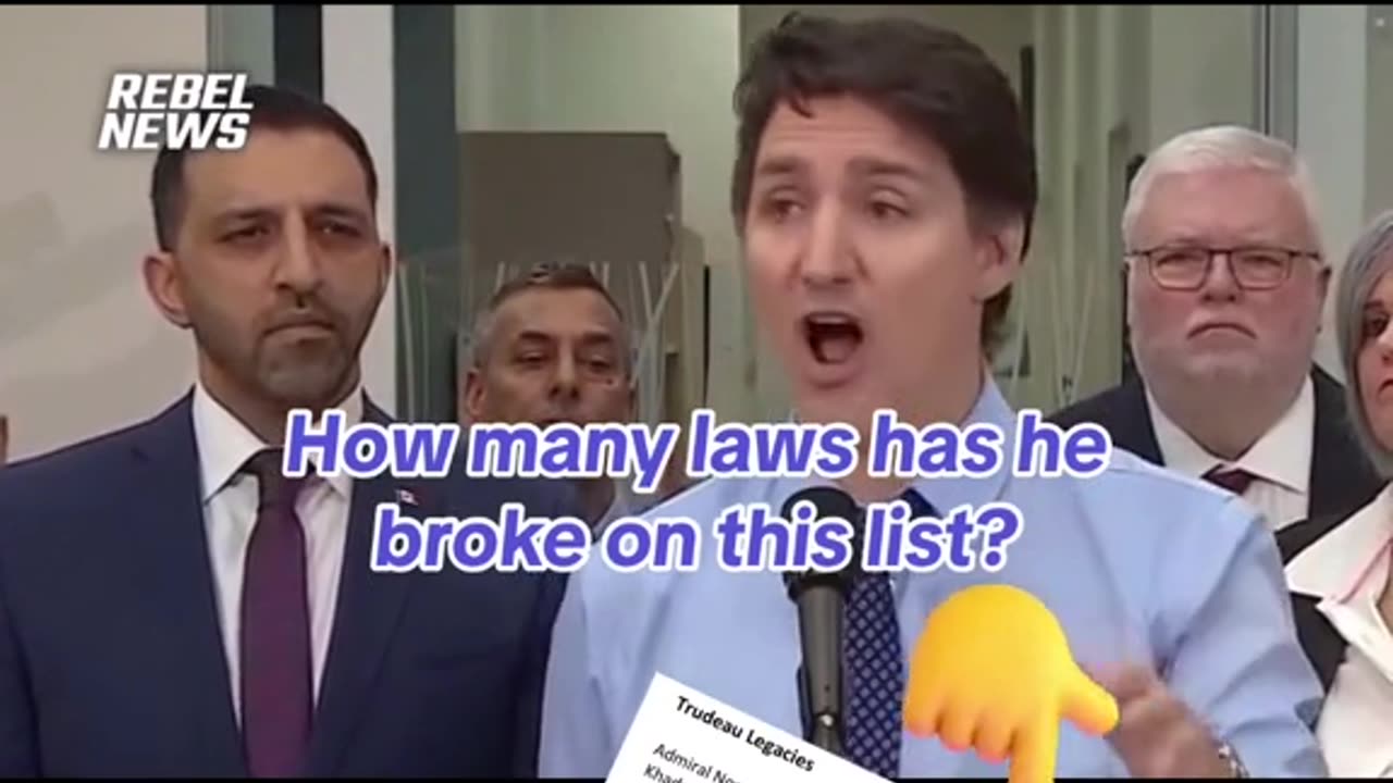 Listen Carefully - Trudeau Puppet is Dropping Hints