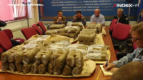 Policija na graničnom prijelazu zaplijenila više od 76 kg marihuane