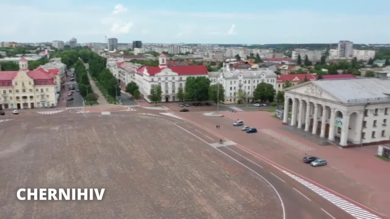 Before and after Russian invasion. Ukrainian cities destroyed by occupiers