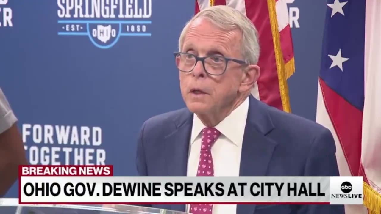 Ohio Gov. Mike DeWine says all 33 bomb threats against Springfield schools were hoaxes