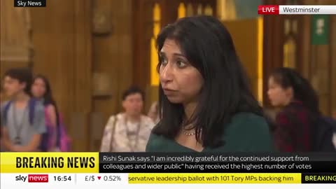 Suella Braverman criticises Penny Mordaunt for previously ‘not standing up for w