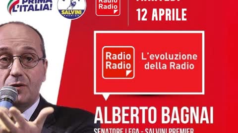 🔴 Intervista radiofonica al Sen. Alberto Bagnai su "Radio Radio" - La Riforma del Fisco (12/04/2022)