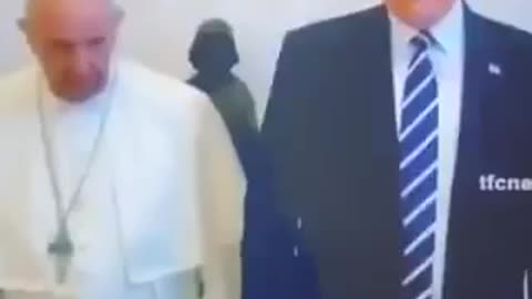 Trump Taunting Pope after Visit to Vatican