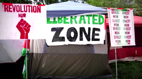 Stanford students join pro-Palestinian campus protests